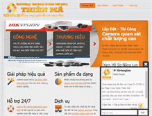 Tablet Screenshot of cameraphanthiet.com